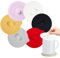 6 Pcs Silicone Glass Cup Covers, Reusable Anti-dust Drink Cup Lid Set, Food-grade Silicone Universal Drink Mug Lids for Coffee Tea Beer