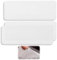 YAPKOLV 3 PCS Protection Clavier Universelle en Silicone, Lavable, Flexible, Protège Contre la Poussière et les Liquides, pour Ordinateurs Portables 15 à 17 Pouces (36,5×13,5 cm) (Transparent)