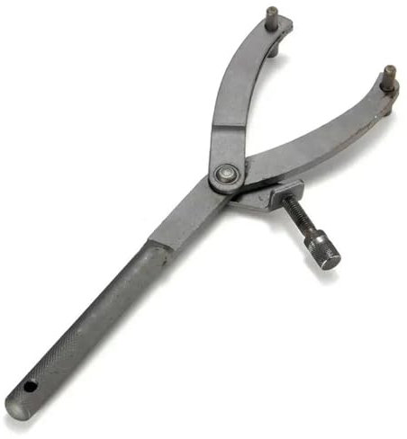 Arrache Volant Outil d'extraction de variateur de Moto, Type étrier de Volant Moteur, adapté aux Scooters et cyclomoteurs, adapté aux modèles Gy6 50cc 125cc Outil Calage Volant d’inertie