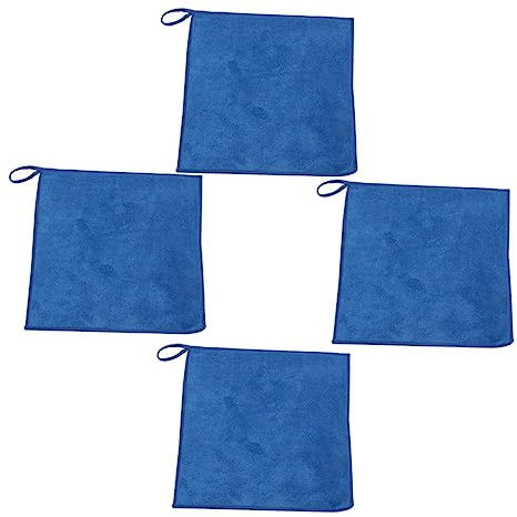 MOTHNUR Kleine Baumwoll Reinigungstücher 4Er Set 10X10 Zoll Wasserabsorbierende Paletten Reinigungstücher Für Aquarell Malerei Und Kunstbedarf
