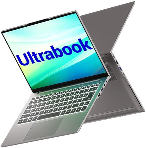 FIREBAT Ultrabook Laptop, Ryzen7 8745HS, 14in 2560×1600 QHD, Backlit Keyboard, Radeon 780M Graphics, 16GB DDR5 5600MHz RAM, 512GB PCIe SSD, Portable Student/Home/Business/Workstation/Light Gaming【U4E】