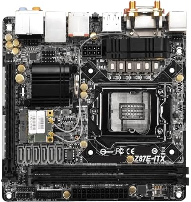 1pcs Z87E-ITX Z87i ITX Motherboard LGA 1150 Z87 support 4770 4690 4670 4790 4590 4170 4130 cpu DDR3 16GB