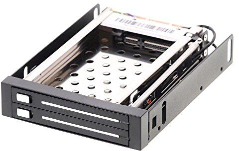 Delock 3.5 Zoll Wechselrahmen für 2x 2,5 Zoll SATA HDD