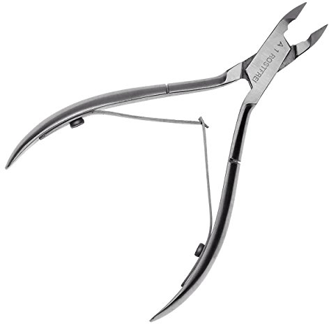 May - Hautzange - 7 mm Schneidefläche - extrabreit - durchgesteckte Zangenschenkel - rostfreier Edelstahl