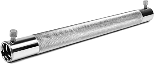 Yes4All M88E Kurzhantel-verbindungsstange, 3 cm x 40 cm, Chrom