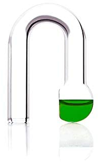 AquaGear Hang-On Checker Aquarium CO2 Test Dauertest-Komplettset aus Glas für Süßwasseraquarien zur Kontrolle von pH Wert und CO2 Eintrag durch Diffusor