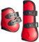 York Gamaschen und Streichkappen 4er Set Vena Hartschallengamschen Knopfverschluss (Cob, rot)