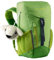 VAUDE Kinderrucksack Ayla für Mädchen & Jungen, komfortabler Wanderrucksack Kinder 6 L in grün, wetterfester Kindergartenrucksack mit innovativem Tragesystem & reflektierenden Elementen