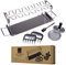 Valiant BBQ Accessory Set - Includes Burger Press, Chicken Rack, Shredding Claws and Basting Brush