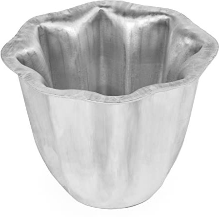 Silicon-Tech 5 Stampi per Pandoro da 100g in Alluminio Alimentare | Professionali | 5 pezzi