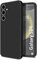 Coque en silicone liquide pour Samsung Galaxy S24 - Coque en gel souple anti-rayures et antichoc - Compatible avec Samsung Galaxy S24 - Noir