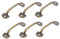 Yardenfun 20St handhaben door knob Vintage Kommode Knöpfe dekorative Zuggriffe Mini-Waschtisch antiker Schrank Möbelknöpfe Türknauf Schrankgriff Türgriffe Schubladengriff Zinklegierung