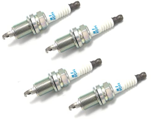 NGK Zündkerzen IZFR5J 4 Stück | Ersetzt 33-892567 8M0058935 33-892567Q 80-100 K Kilometerleistung.