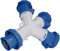 Brennenstuhl 1081580 Distributeur à 3 Prises, Prise et 3 Prises CEE 230 V/16 A 3 pôles (IP67)