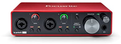 Focusrite Scarlett 2i2 3rd Gen Audio Interface