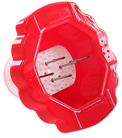 Faderr Veggie Cutter, Finger Protector Holder Slicer - Red
