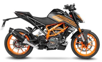 Leovince - Silencieux Homologué Leovince LV ONE EVO BLACK EDITION pour KTM DUKE 125 390 2021 - 2022