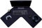Con-Tact Brand XL Gaming-Mauspad,Eckschreibtisch genähte Kanten verlängertes Mauspad,rutschfeste, wasserabweisende Tastaturmatte, Zuhause und Büro 92x40 cm,L-Form (schwarz)