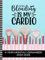 2-Year Monthly Organizer 2024-2025: Hardcover / 8.5x11 Large Dated Monthly Schedule With 100 Blank College-Ruled Paper Combo / 24-Month Life ... Is My Cardio - Funny Makeup Artist Cover