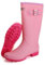 Jesindr Bottes de Pluie Femme, Confortable Antidérapant Imperméable à l'eau Caoutchouc Bottes, Chaussures de Sécurité Légère, Rose, 41 EU