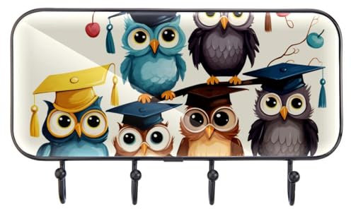 YTYVAGT Wandhaken, Klebehaken zum Aufhängen, Eule, Tieradler, Wandhaken