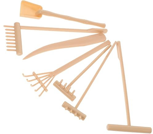INOOMP Set Completo Di Attrezzi Da Giardino Zen Rastrello Per La Meditazione Artistica Con Sabbia Forniture Decorative Per La Casa