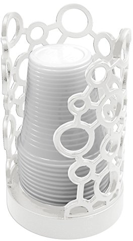 Giostyle Portabicchieri ForMe | Bianco | Made in Italy | Plastica 100% Riciclabile