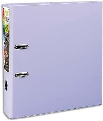 Exacompta Ordner (PP, 2 Ringe, Rücken 80 mm, DIN A4) (Flieder)