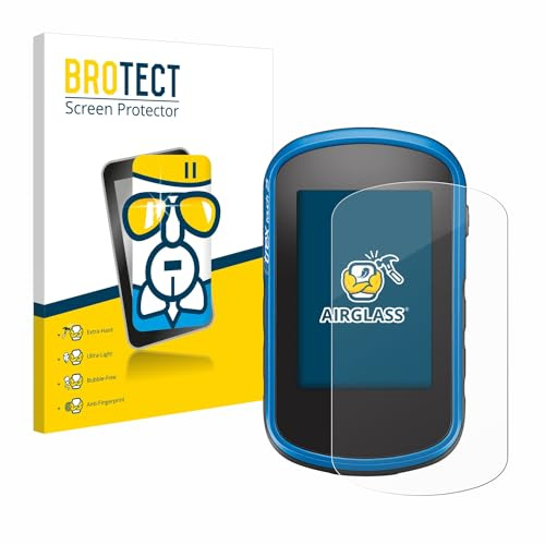 brotect Glass Film compatible with Garmin eTrex Touch 35 | Clear Screen Protection Made in Germany Glass-Film 9H Protection Scratch Resistant High Clarity