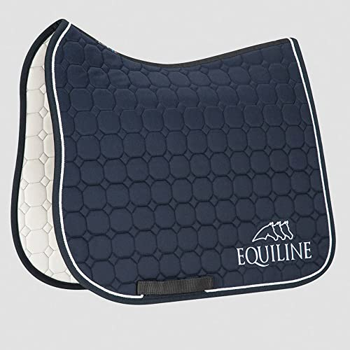 Equiline Schabracke Outline Navy Blue Dressur