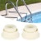 Ladder Bumper, 2Pcs Ladder Rubber Plug Single Pool escalator Ladder Rubber Bumper for Hotel Swimming Pool