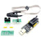 JZK Routing USB Programmer CH341A Writer LCD Flash für 25 SPI Serie 24, SOIC8 SOP8 Testclip für EEPROM 93CXX / 25CXX / 24CXX In-Circuit Programmierung mit Adapter