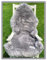 Extra großes Super-Premium Lammfell, Schaffell hell-grau. Extra zartes, geruchsarmes, echtes Merino Kuschelfell. Geschenkqualiät 110-120 cm