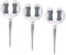 3Pcs Garden Hose Guide, 5.9in Nail Top Roller Hose Guide Spike Universal Garden Hose Guide Holder Practical Lawn Hose Support Stake for Agriculture, Lawn, Garden