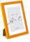 KNOR Bilderrahmen 21x29,7 cm Orange, Neon, A4, Bilderrahmen, Fotorahmen, bruchsicheres Acrylglas, Picture Frame 20x30, zum Aufhängen & Aufstellen, Kunststoffrahmen, Wand und Tischaufstellung, aus Recy