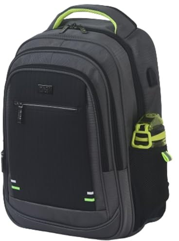 Waterproof Anti-Theft 40L Backpack | Stylish Travel Laptop and Camera Rucksack | USB Charging Port | Cabin Size backpack School Bag for Men, Women, Boys, and Girls (Grey)