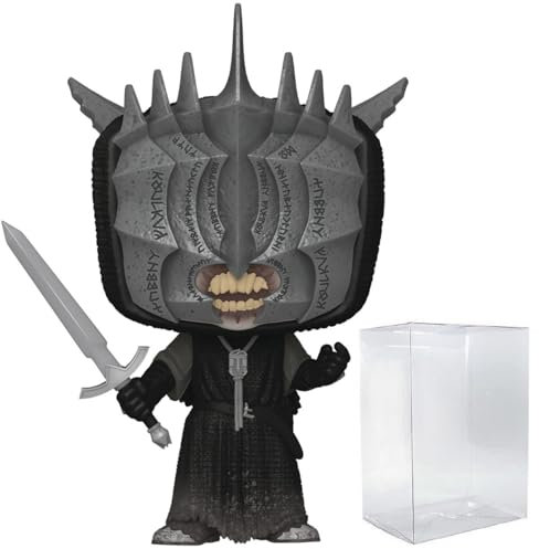 POP Movies: The Lord of The Rings - Mouth of Sauron Funko Vinyl Figure (Bundled with Compatible Box Protector Case), Multicolor, 9.5 cm