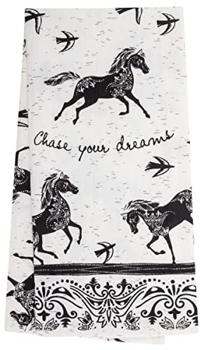 Karma Boho Geschirrtücher Pferd, 45,7 x 55,9 cm