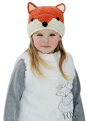 YiLianDa Baby Fuchs Beanie Mützen Stricken Hut Kleinkind Kinder Häkeln Warm Hüte Jahre Jungen Und Mädchen