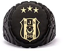 Gök-Türk Ring für Herren Besiktas BJK - verstellbare Größe - schwarz