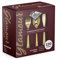 Decorline Juego de Cubiertos Desechables de Plástico - Elegante Colección Glamour - 120 Piezas Cucharas Tenedores Cuchillos de Alta Resistencia - Cubiertos Desechables para Toda Ocasión - Dorado