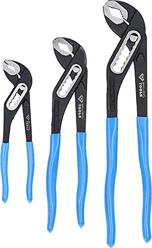 BRILLIANT TOOLS BT064910 Jeu de pinces multiprise, 3 pcs, 7, 10, 12 [Powered by KS TOOLS]