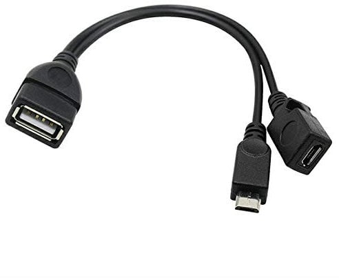 ELKY USB Port OTG Adapter for AMAZON FIRE TV STICK 2 TV 3 4K Samsung Andriod Micro USB