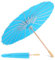 Sonnenschirm Aus Reispapier, Asiatischer Sonnenschirm, Blau Papierschirm, Chinesischer Schirm 40cm Durchmesser DIY-Malerei Dekorativer Schirm Handbemalt, Sonnenschirm Für Hochzeiten Dekoration