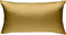 Bettwaesche-mit-Stil Mako Interlock Jersey Bettwäsche Kissen Uni/enfarbig 100% Baumwolle 40x80, Gold