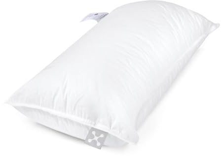 smart® Basic Pillow 40 x 80 cm I Made in Germany I Allergiker geeignet (Nomite) I stützend und ergonomisch I Öko-Tex 100 Klasse 1 I 100% Baumwolle