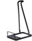 IZSOHHOME Universal Vacuum Stand,Stable Metal Storage Bracket Stand Holder Frame,Compatible with Dys,Hoover, Eureka, Rainbow,Shop VAC and Most Stick Vacuum(Black)