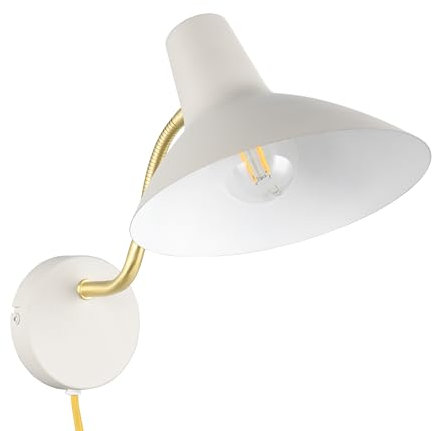 Trio Leuchten Wandleuchte Traveller 263470176, Metall Warm Grey/Messing, exkl. 1x E27