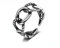 NTALJC Damen-Ring aus Sterlingsilber, offener Ring, übergroßer Ausschnitt, Netzform, Vintage-Stil, Party-Ornament für Männer und Frauen