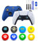 Thumbsticks Joysticks - Juego de 8 destornilladores de precisión, tapas de mando PS5 de alta calidad y mangos de silicona para mando de PS5